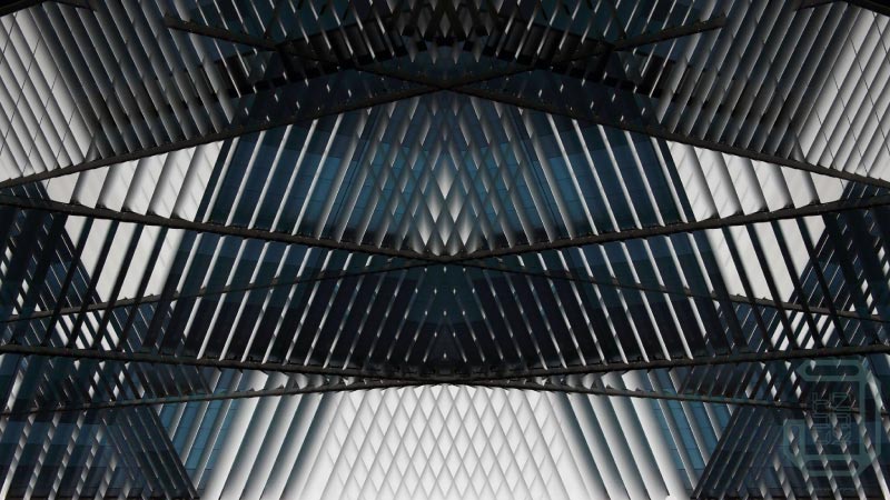 نمای لوور آلومینیومی