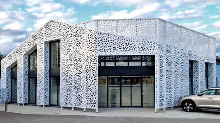 نمای فلز دکوراتیو