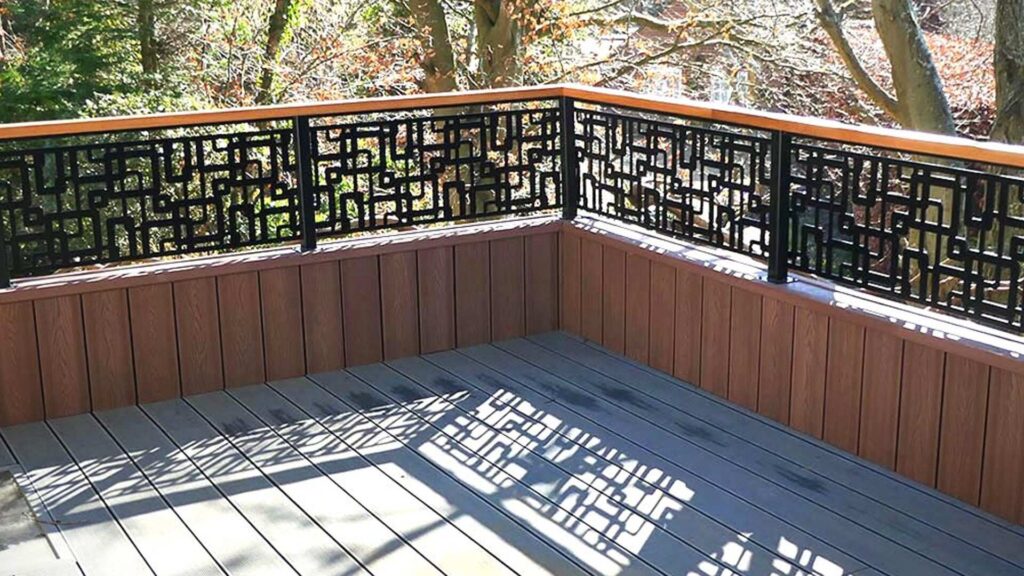 قیمت نرده فلزی مدرن