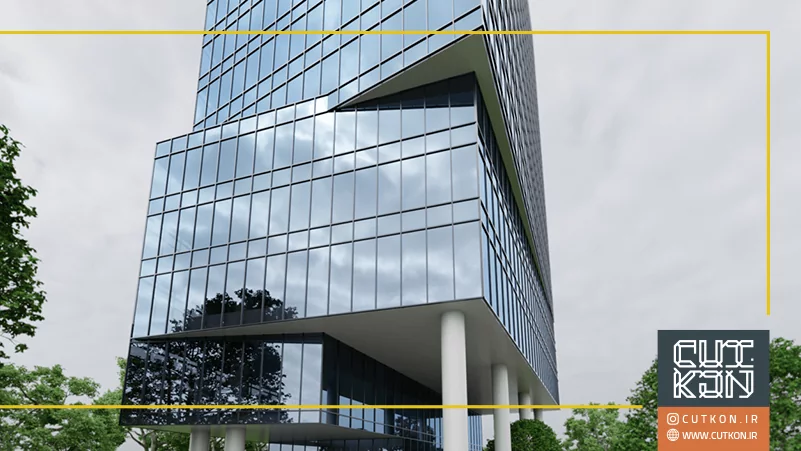 نمای شیشه ای