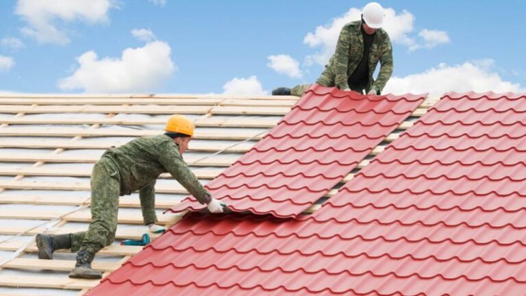 نصب شیروانی گالوانیزه