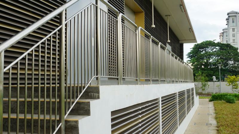 قیمت نرده استیل