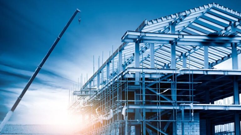 نصب و اجرای اسکلت فلزی