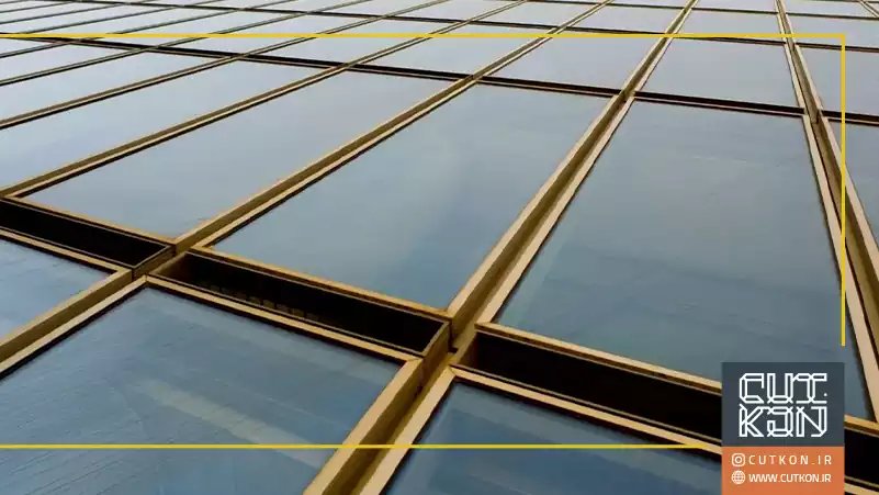 نصب شاسی کشی در اجرای نمای کرتین وال