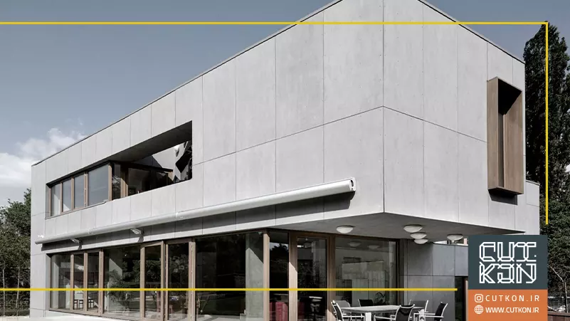 نمای سیمانی