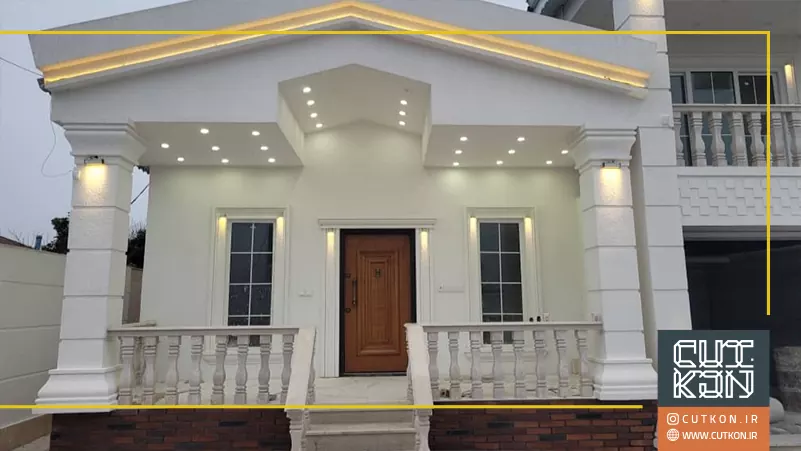 نمای سیمانی مدرن