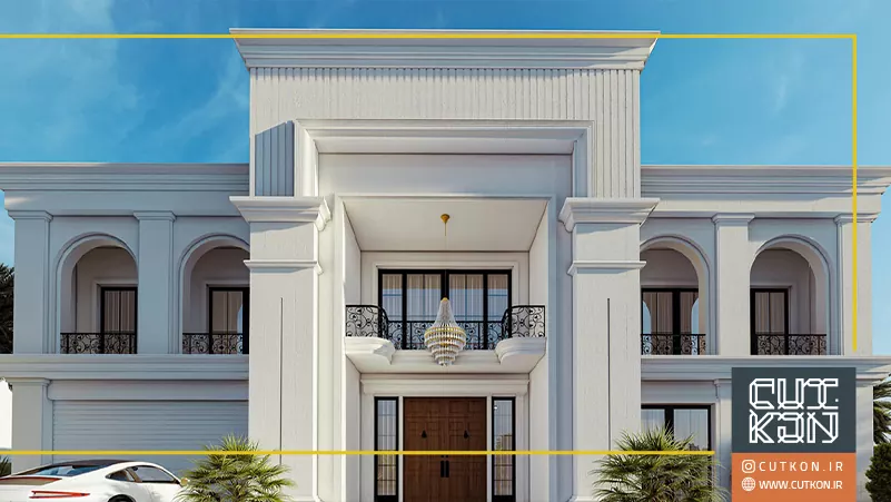 نمای سیمانی