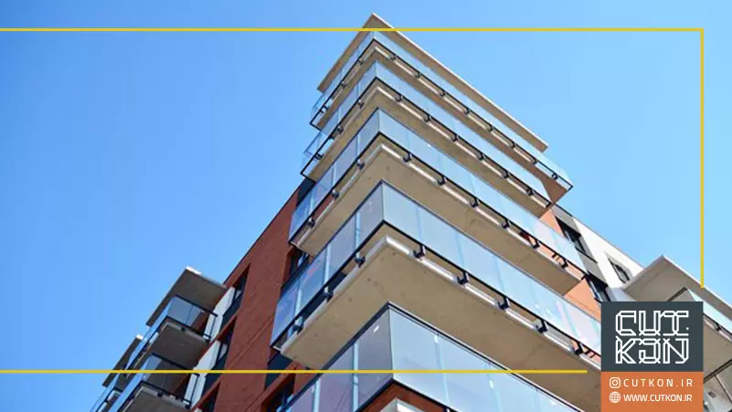 نمای لوکس آپارتمان