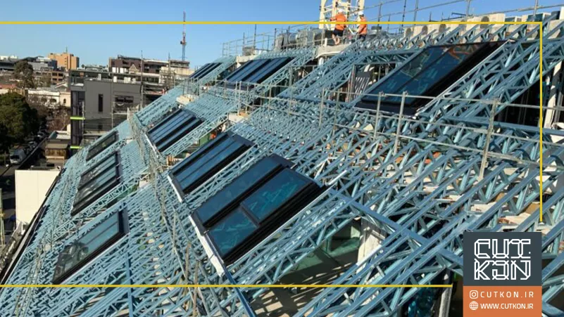 شاسی کشی نمای ساختمان